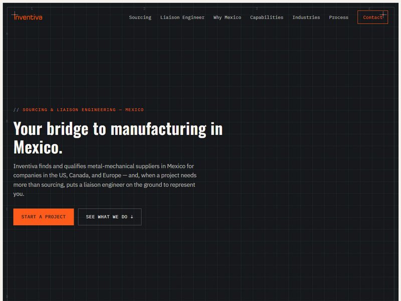 Sitio web de Inventiva