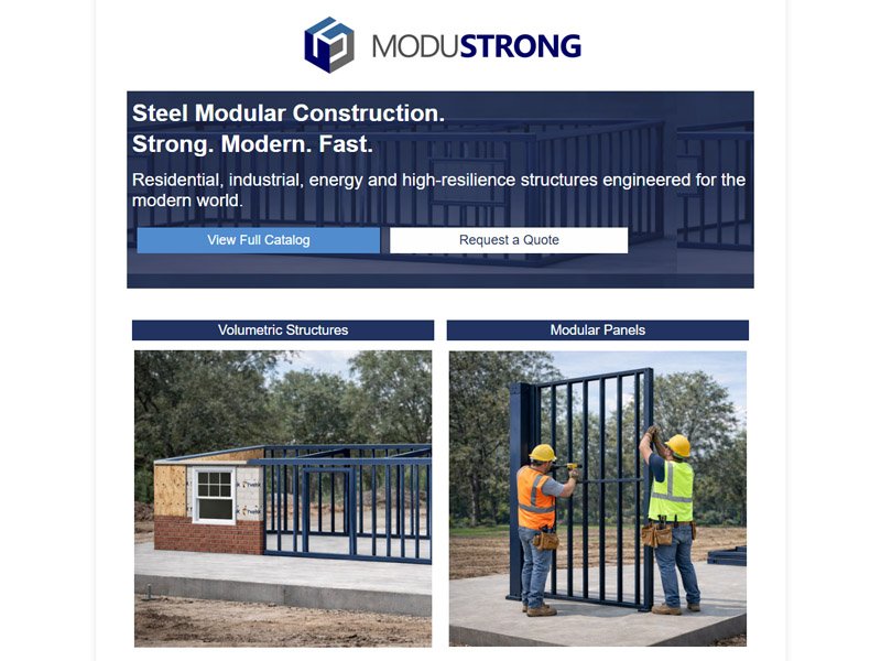 ModuStrong website