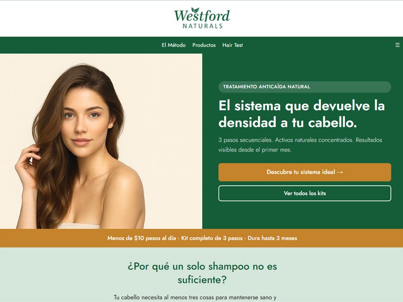 Westford Naturals website